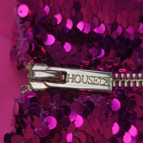 House Of CB Pink Sequin Micro-Mini Dress - Picture 7 of 14